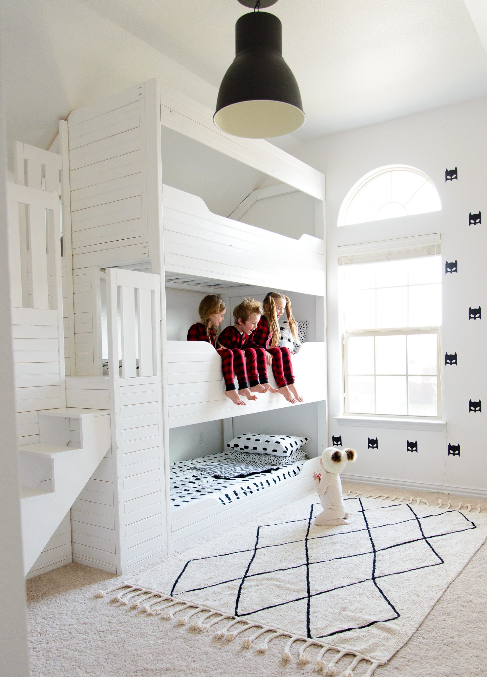 Triple Bunk Bed Hello Ivory Rose