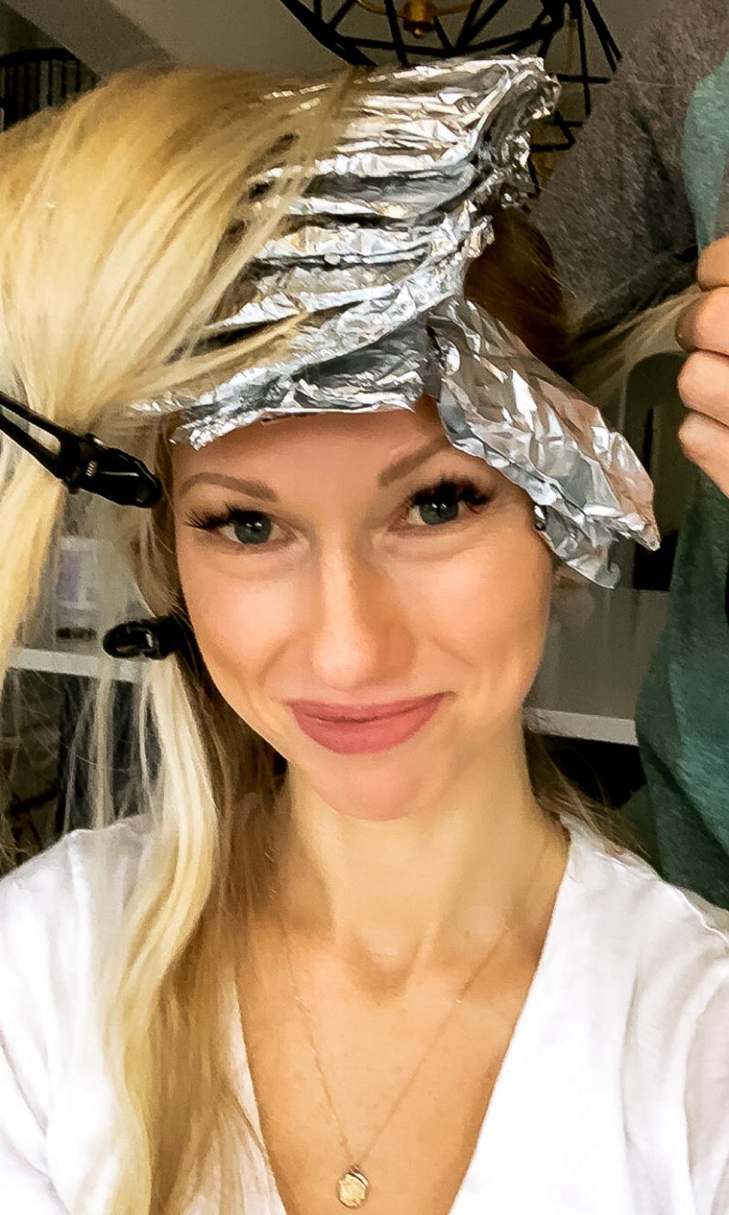 DIY Hair Highlights At Home! Hello Ivory Rose