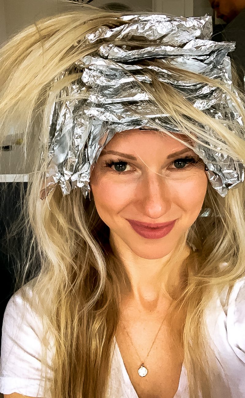 DIY Hair Highlights At Home! Hello Ivory Rose