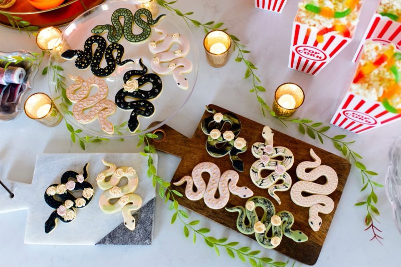 Snake themed Birthday Party! Hello Ivory Rose